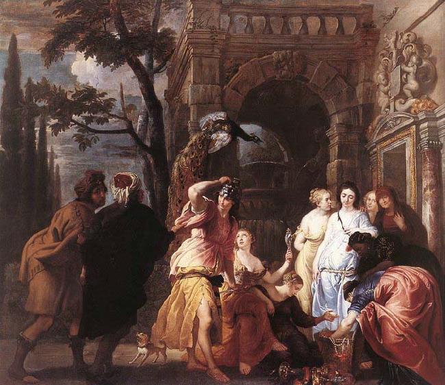 Erasmus Quellinus Achilles among the Daughters of Lycomedes oil painting image